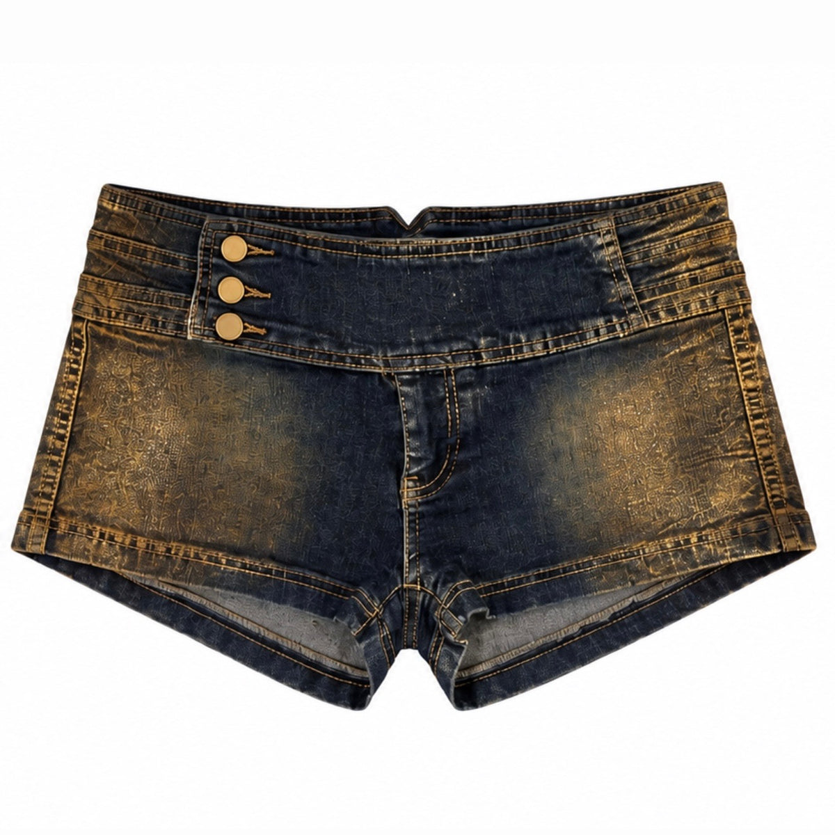 ‘SAVED’ y2k shorts